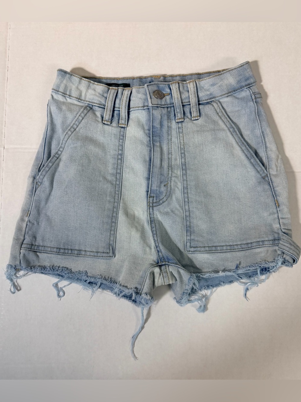 wild fable Light Blue High-Rise Denim Shorts Size 2